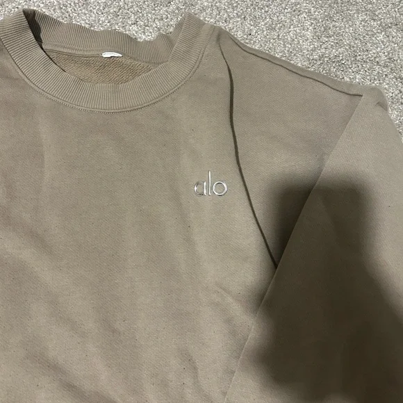 Alo accolade crewneck Gravel - Picture 3 of 3